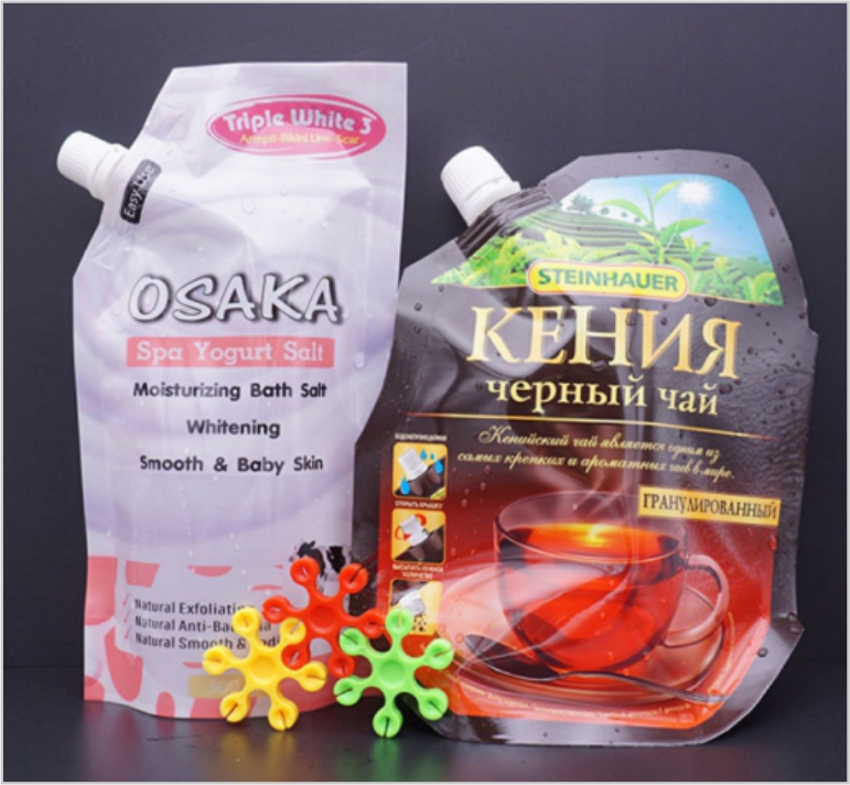 Plastic Spout Stand Up Pouches