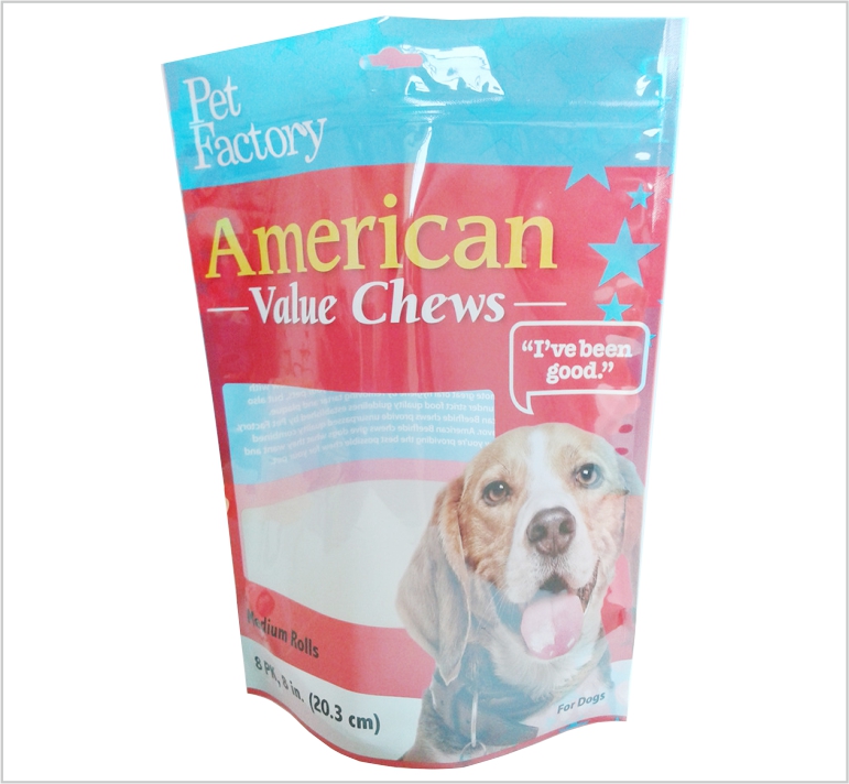 Ziplock Pet Food Packaging Bag