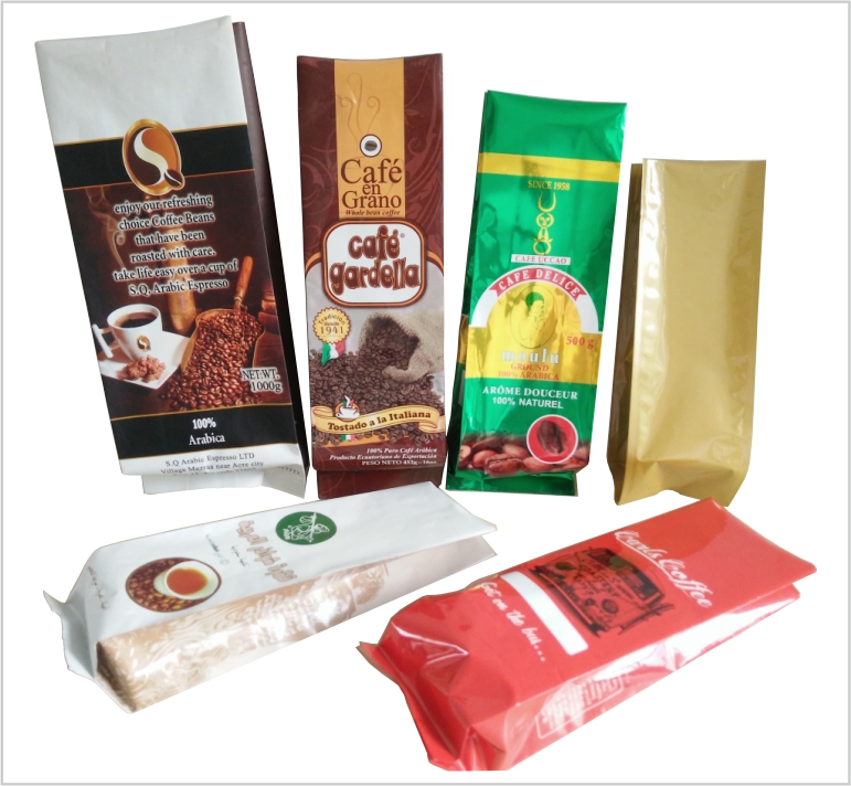 Plastic Side Gusset Bag For Food